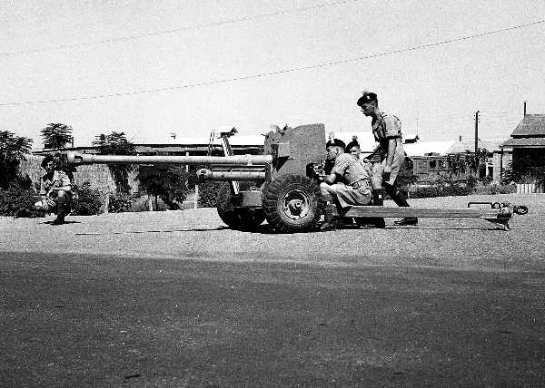  1LF  1951  Moascar Minden Camp Ismalia  6Pdr Anti Tank gun832